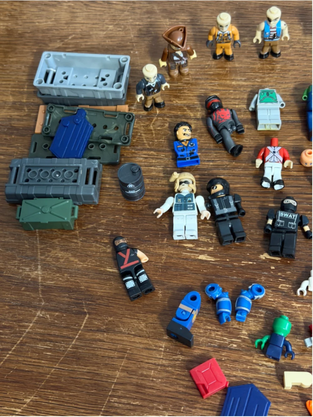 Mixed LEGO Compatible Minifigure Lot Pokemon Pikachu Eevee SWAT Zombie Figures P